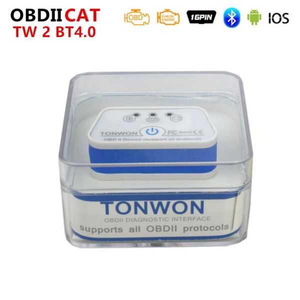 

tw2 icar2 obd diagnostic tool better than elm327 coder reader scan bt3.0/4.0/wifi for ios and android tools