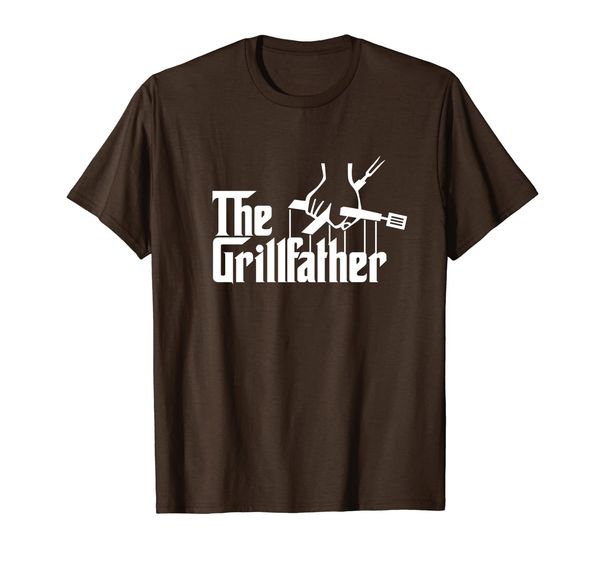 

Mens The Grillfather Barbeque Fathers Day Grilling T-Shirt, Mainly pictures