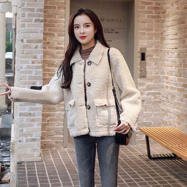 

dress comfortable single temperamental style quality fresh wild elegant thick jacket, Black;gray