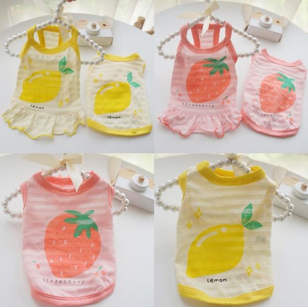 

dog apparel small clothing summer couple pet clothes cat puppy vest chihuahua yorkshire poodle pomeranian maltese dress skirt