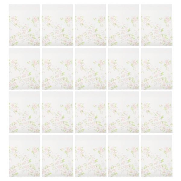 

gift wrap 400pcs rose pattern packing bags snack package bag self-sealing for storage