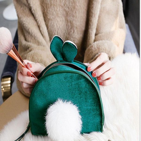 

Sweet Purse Designer For Girls Small Change Zipper Bags Mini Cosmetic Bag & Cases