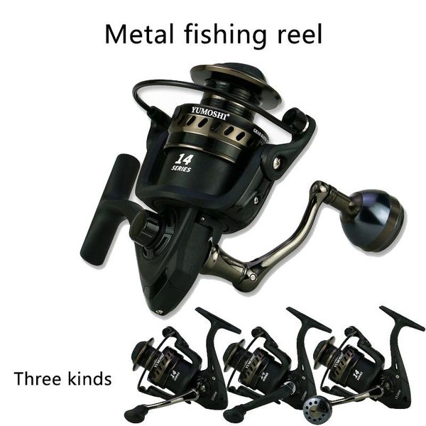 

baitcasting reels fishing reel metal head sea spinning wheel raft accessories fish