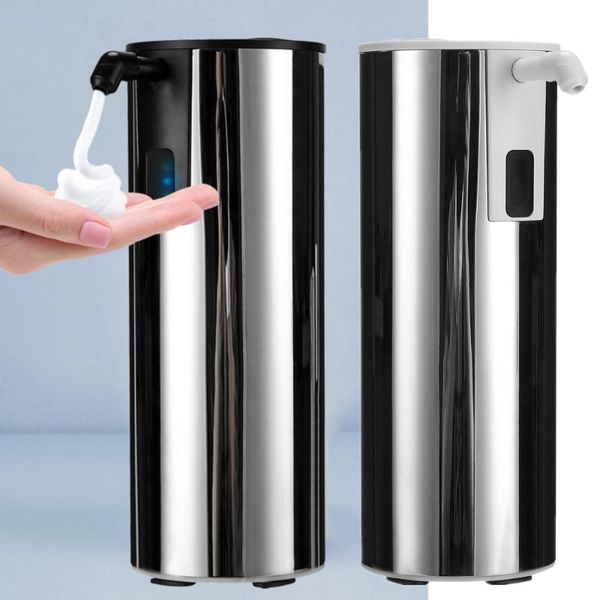 

350ml stainless stell automatic soap dispenser touchless ir smart sensor hand wash induction sanitizer liquid