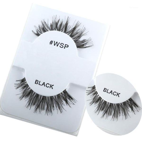 

1pair false eyelashes messy cross thick natural fake eye lashes makeup tips bigeye long extension1