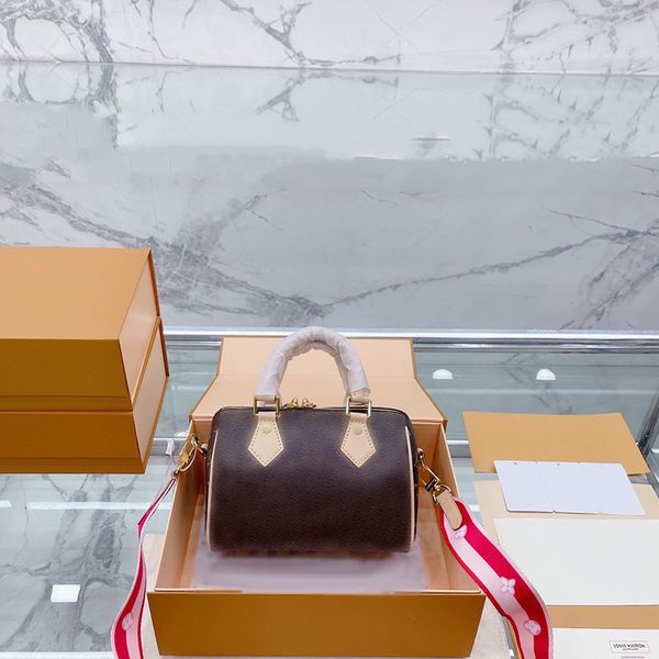 

5a+ women messenger crossbody designer bags classic style fashion lady totes handbags speedy with shoulder bag strap leather