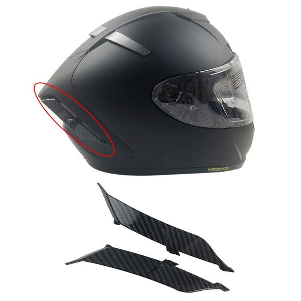 

motorcycle helmets carbon rear trim helmet spoiler case for shoei x14 x-14 refit accessories