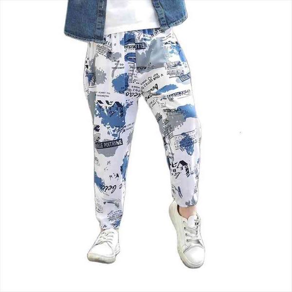 

summer wide leg pants for baby boys girls thin loosen ankel-length trousers 1-11y little kids homewear children fashion outwear, Blue