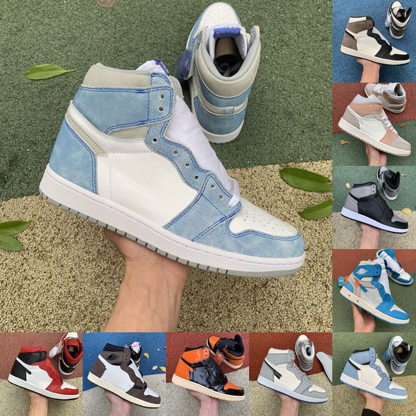 

mens basketball shoes 1s jumpman 1 women university blue hyper royal smoke grey obsidian dark mocha twist chicago sports sneaker trainer