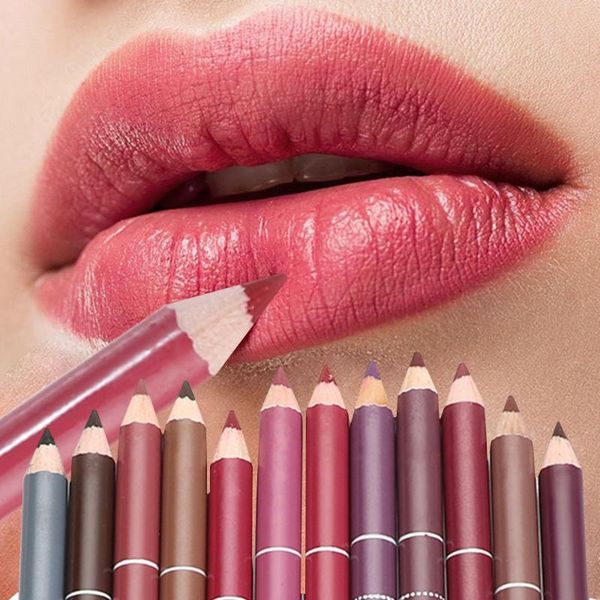 

lip pencils 1pc women's professional waterproof long lasting cosmetic tool eyeliner pencil makeup liner pen