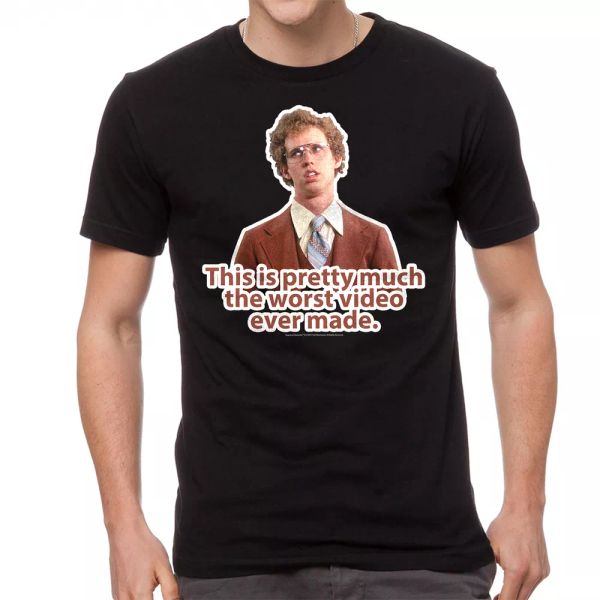 

napoleon dynamite worst video men's black funny t-shirt new sizes s-2xl, White;black