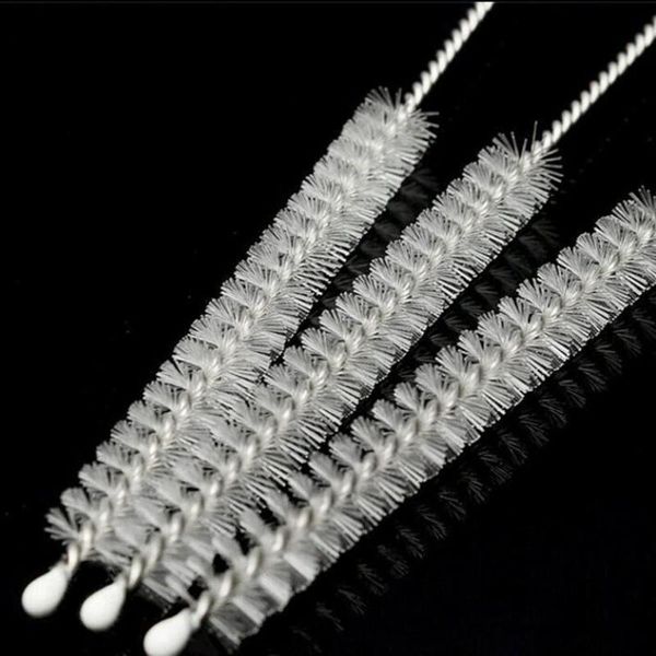 

drinking straws reusable metal straw cleaner brush test tube bottle cleaning tool stainless steel and little wash
