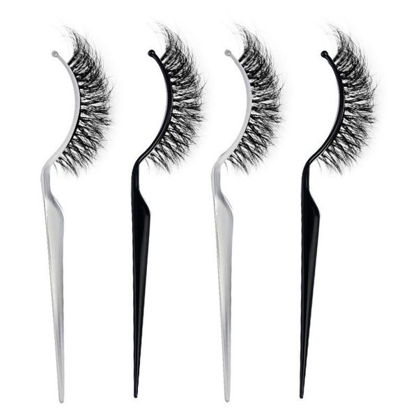 

2pcs eyelashes display stick eyelash planting grafting try-on plastic device effect exhibit beauty shop makeup tools curler