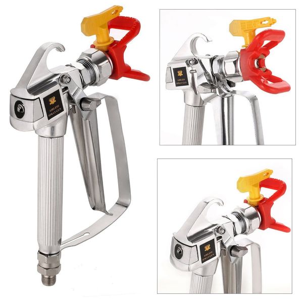 

3600psi high pressure airless paint spray gun with nozzlnozzle guard pump sprayer and airless spraying machine for wagner titan