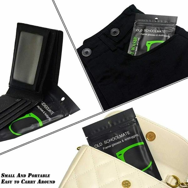 

outdoor eyewear 5/10Ã anti-fog wipes antifog cloth defogger eyeglass glasses lens