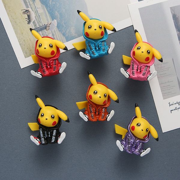 

2021 refrigerator sticker 3d cartoon magnet cute elf decoration message