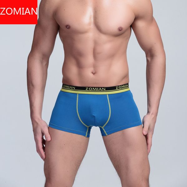 

production of men's underwear oem label modal flat pants breathable, Black;white