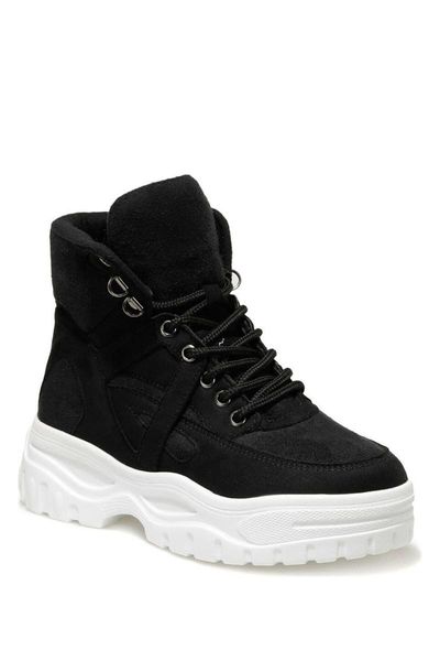 

boots 20k-290 black women fashion sneaker