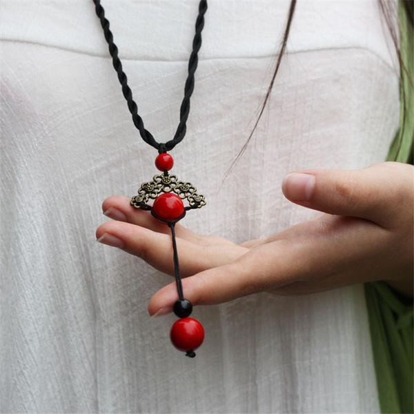 

women vintage sweater necklaces diy old bronze fashion jewelry accessories girl choker wholesale retail bx040 pendant, Silver