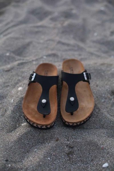 

slippers women's black ceyo