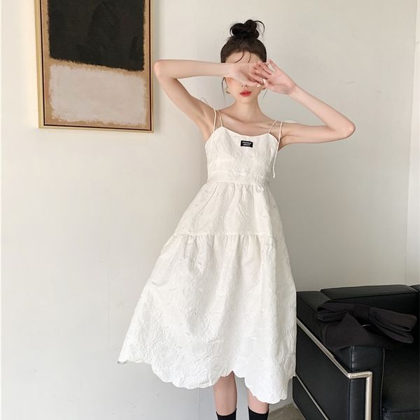 

casual dresses white texture long strapless women backless a line spaghetti strap tunic midi elegant spring summer 2021 o8v3, Black;gray