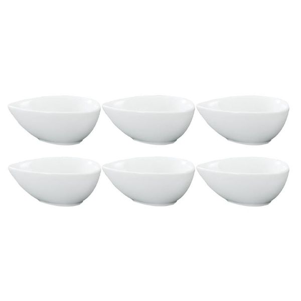 

bowls 6pcs kitchen fruit salad storage drop shaped design