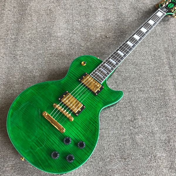 

delivery, rosewood fingerboard, tiger maple electric guitar , high quality