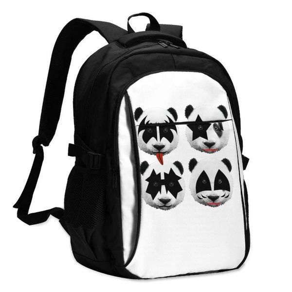 

backpack bear backpacks pattern cool charger usb primary school male bags