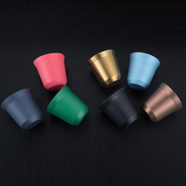 

mugs 2pcs espresso stainless steel cups insulated coffee mug double wall cup dishwasher safe