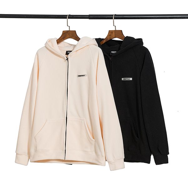 

collection fog essentials polar fleeces hoodies women hiphop loose fit hooded sweatshirts men, Black