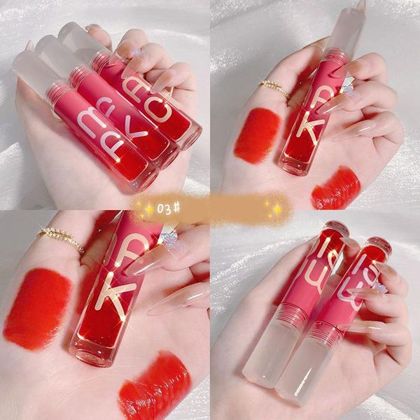 

lip gloss 2021 velvet lipstick vivid colour non-stick cup long lasting glosses for women girl