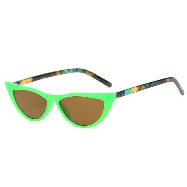 

sunglasses green cat eye for women black white sun glasses men fashion design trends colored lepord shades lady girls boys, White;black
