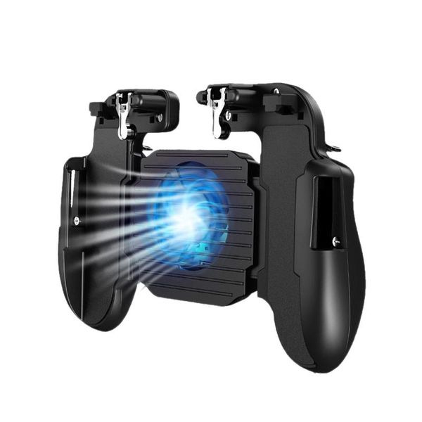 

game controllers & joysticks for pubg controller l1r1 shooter gamepad mobile boy trigger control joystick android with fan