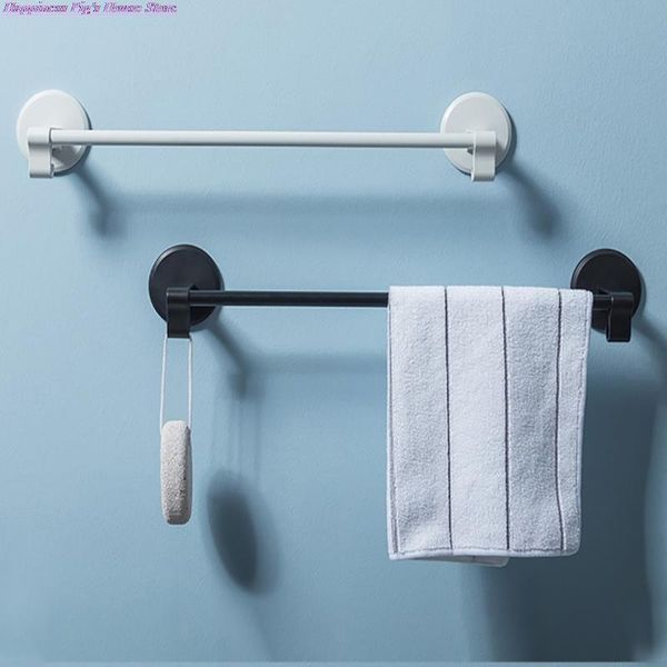 

towel racks self adhesive bar drill rack hand hanger bath wall shelf