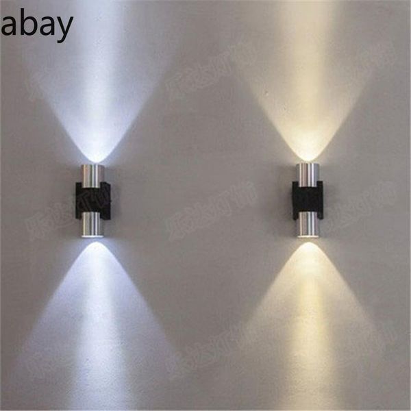 

3w/6w led wall light aluminium indoor lighting rail project lamp bedside room bedroom lamps arts 90-260v