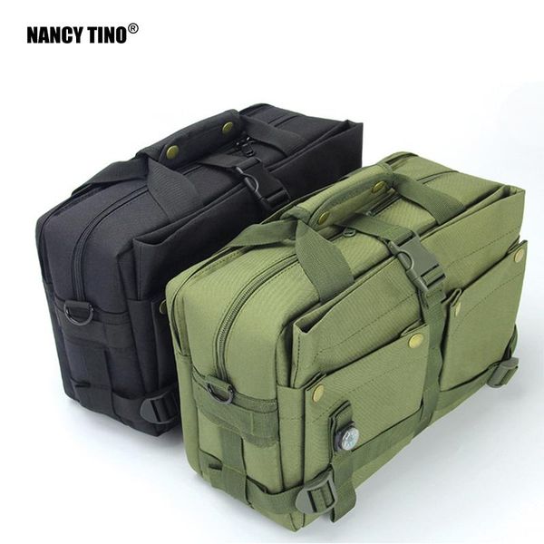 

outdoor bags nancy tino men military tactical bag molle messenger shoulder waterproof male hunting camouflage single belt sack