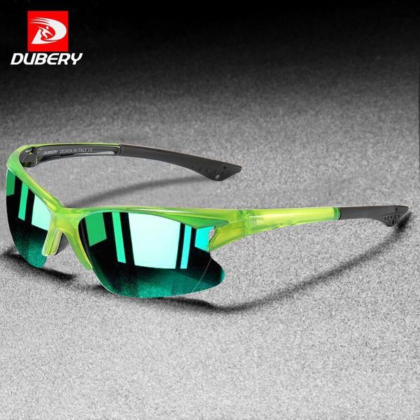 

dubery new sport style polarized sunglasses men ultralight frame fashion sun glasses pchromic lens goggles x15, White;black