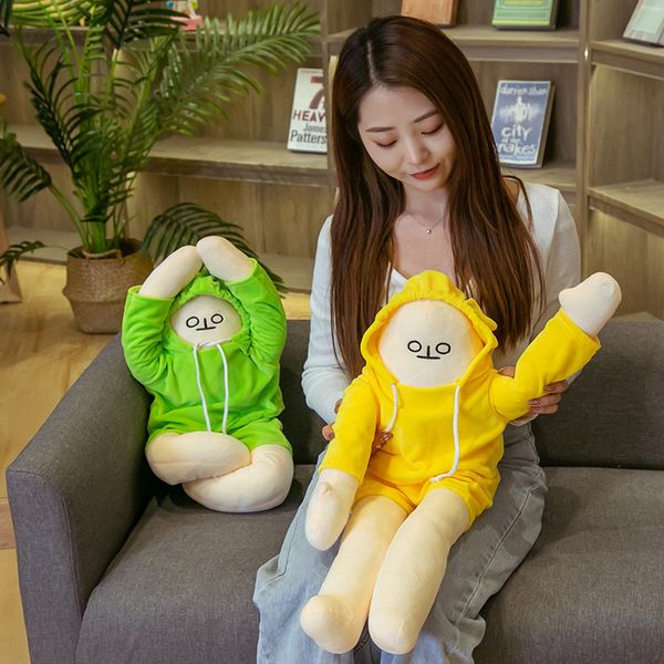 

ins network red strange fragrant people in a plush toy pillow to heal the doll dress doll birthday gift