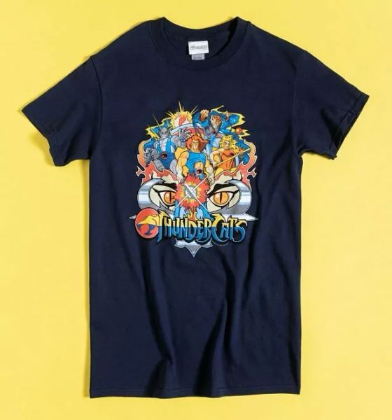 

official navy thundercats action st-shirt, White;black