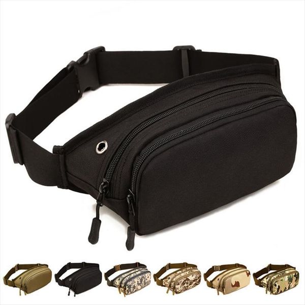 

men waterproof 1000d nylon waist bags sling chest fanny pack hip bum belt cross body messenger shoulder pouch purse travel