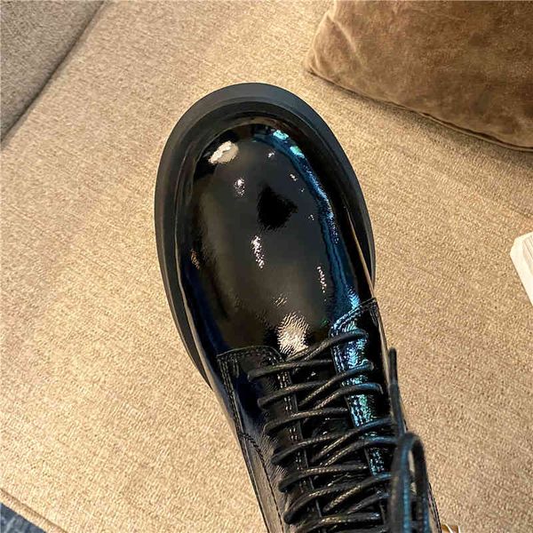 

boots moonmeek - women's leather boots, thick heel square pointed fashion, laced, xb4b, Black