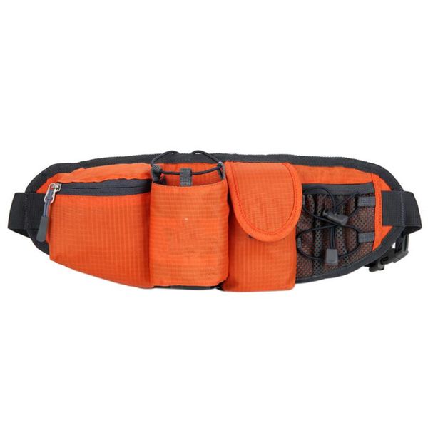 

sports running pouch zipper lightweight waist bag fitness adjustable strap gym bottle holder outdoor large capacity hiking bags