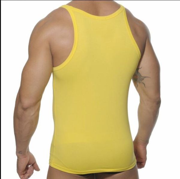 

men's body shapers man pure cotton slim halter for sports and leisure tank, Black;brown