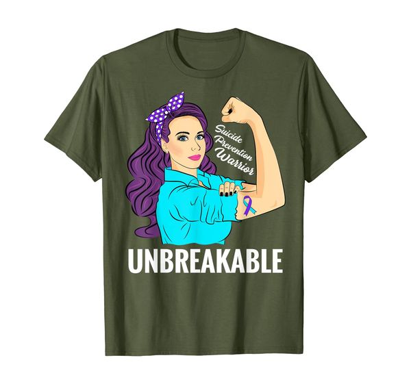 

Suicide Prevention T-Shirt Awareness Mental Health Warrior, Mainly pictures