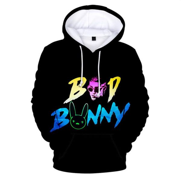 

men's hoodies & sweatshirts 3d printed bad fashion men women hoodie streetwear hooded pullovers autumn winter, Black