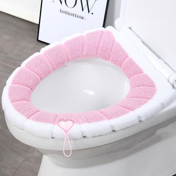 

toilet seat covers cushion cover o type removable washable accessories home decoration