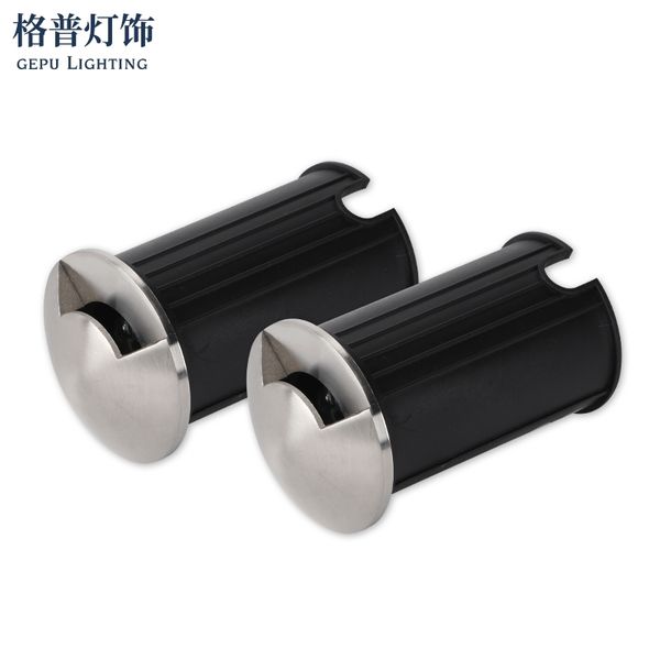 

buried led outdoor waterproof spotlight stainless steel square 1w12v embedded buried lamp