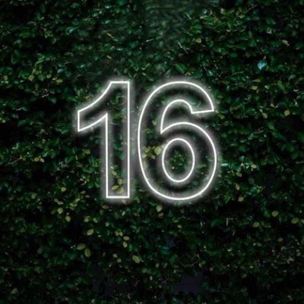 

other event & party supplies led 16 neon sign birthday decor custom made wall lights wedding shop window restaurant decoration
