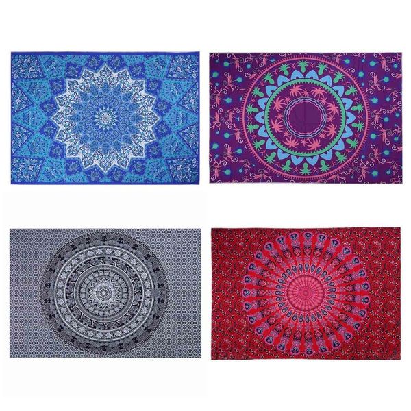 

wallpapers mandala elephant 3d digital printing wall hanging tapestry beach towel travel tent camp blanket home decoration t8na