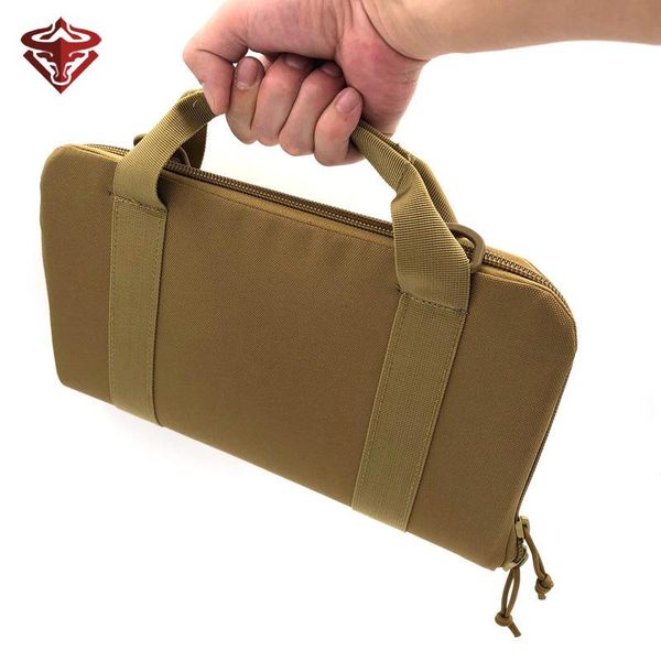 

stuff sacks hunting accessories case magazine pouch pistol carrier portable military tactical padded handgun holster nylon holder